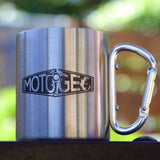MotoGeo Carabiner Travel Mug