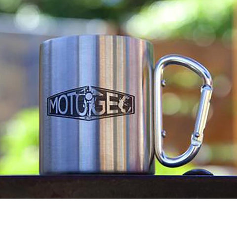 MotoGeo Carabiner Travel Mug
